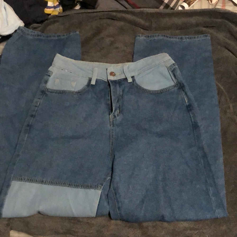 90s high wasted jeans